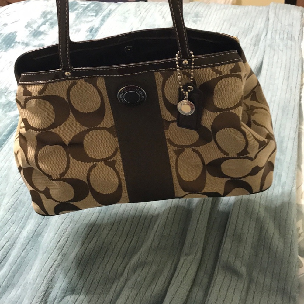 Coach hand bag